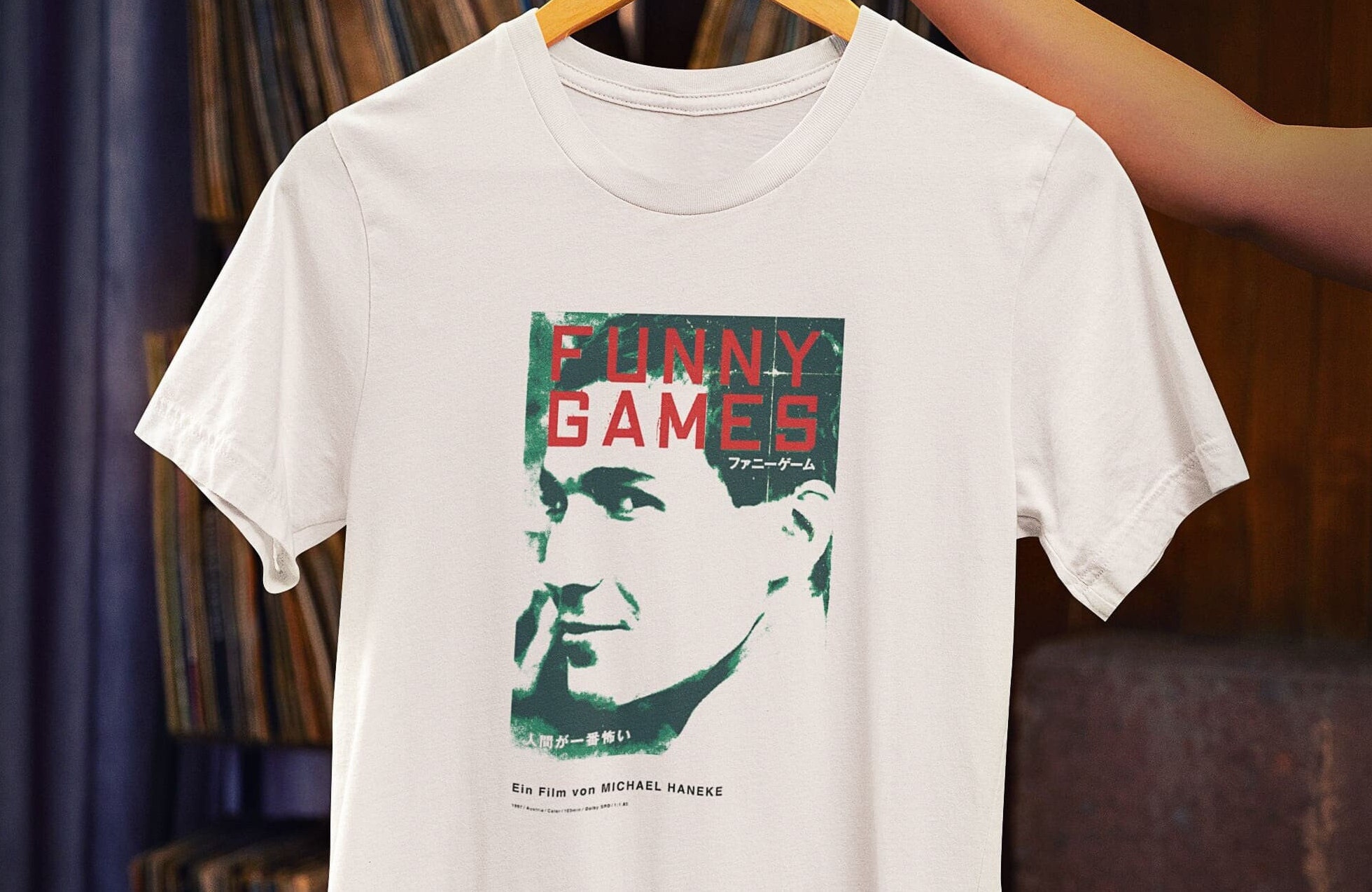 ファニーゲーム映画ポスターTシャツ｜ミヒャエル・ハネケ監督1997年