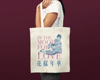 Wong Kar-wai tote bag In the Mood for Love - Art tote bag for Film Buffs - Perfect gift for Movie Lovers - Cult movie tote bag - film noir