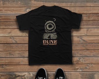 Dune Frank Herbert Tee | Sandworm Arrakis Bookish Sci-Fi Book Lover Shirt