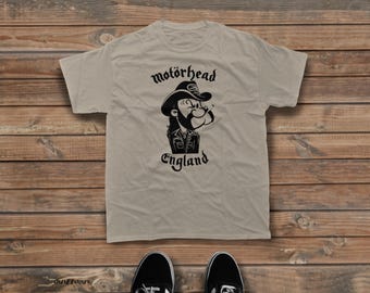 Lemmy Tee | Motörhead Frontman Rock and Roll Legend Portrait Shirt