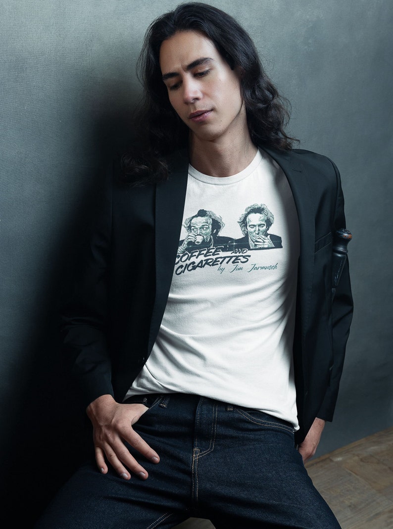 Coffee and Cigarettes Tshirt Jim Jarmusch Film Tee Indie Cult Classic