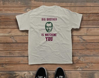 George Orwell Tee | Big Brother Dystopian Book Lover Shirt