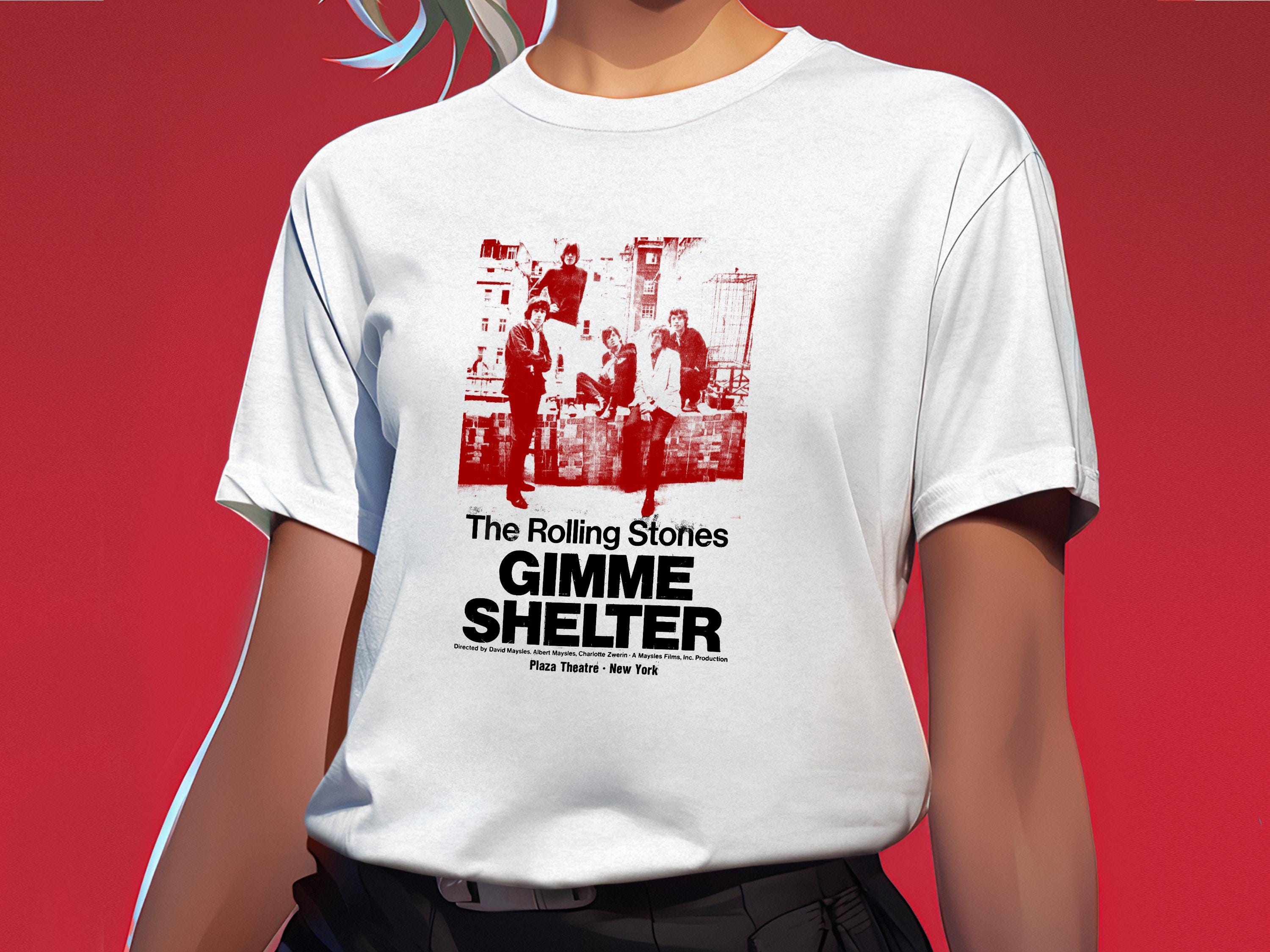 Rolling Stones Gimme Shelter Tee | 1970 Altamont Rock Documentary