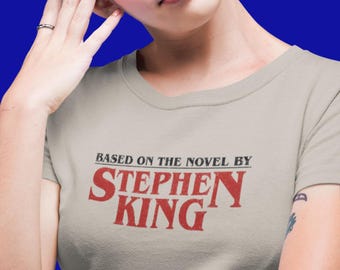 Stephen King T-Shirt – Retro Horror Literature Tee