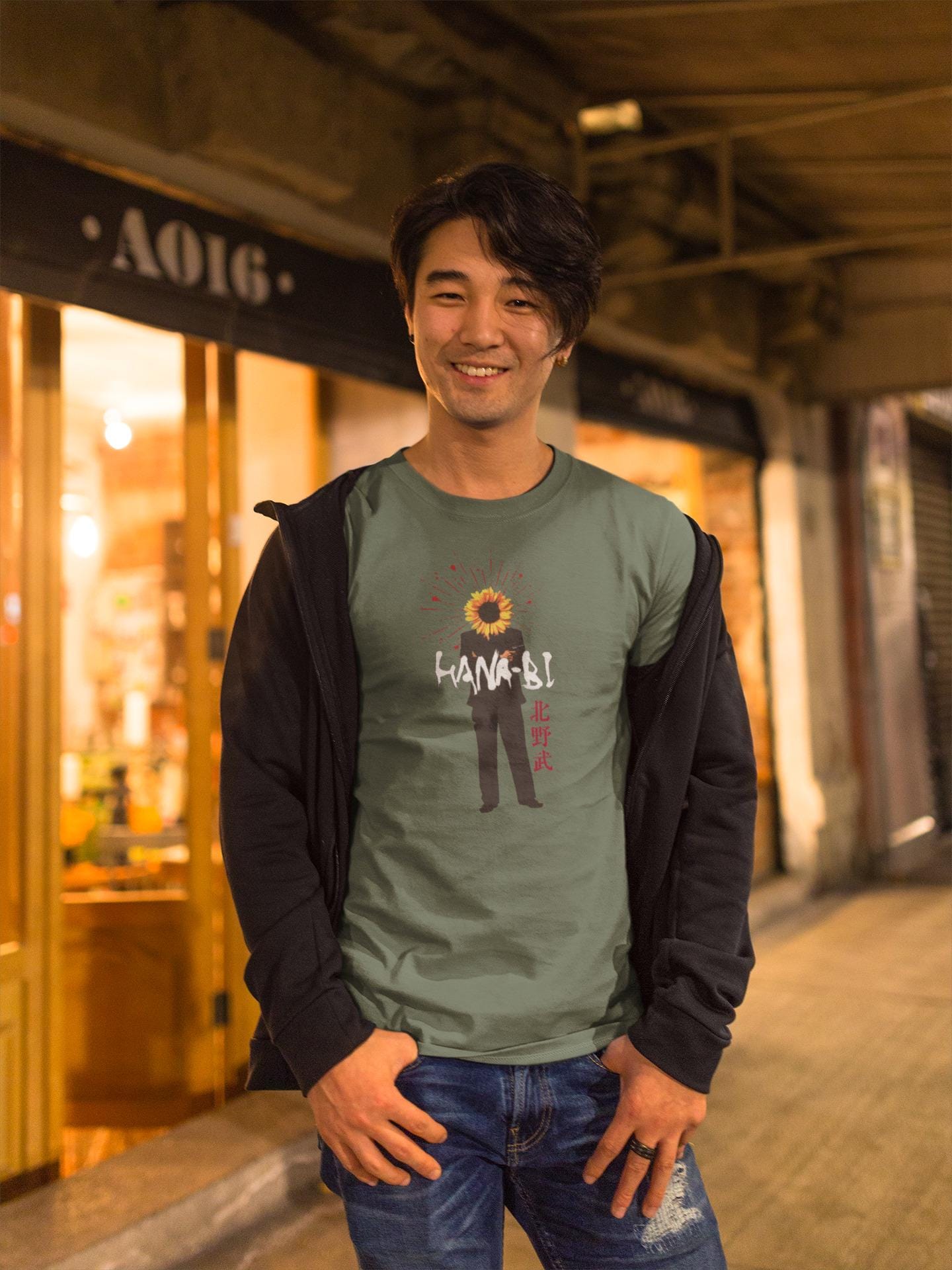 Hana-bi T-shirt – Takeshi Kitano, Japanese Crime Film - Etsy