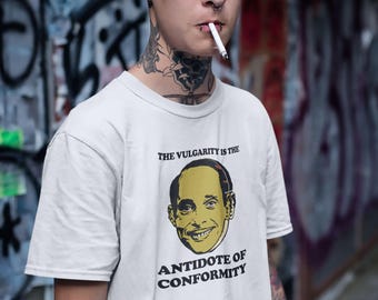 John Waters Divine Female Trouble T-Shirt - Vulgarity Quote Tee