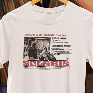 Tarkovski Solaris shirt - Fan Apparel - Stylish Comfort tee - Unique Filmmaker Gift