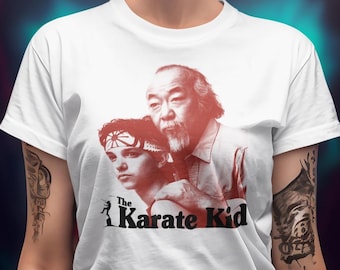 The Karate Kid T-Shirt – 80s Movie, Daniel LaRusso & Mr. Miyagi