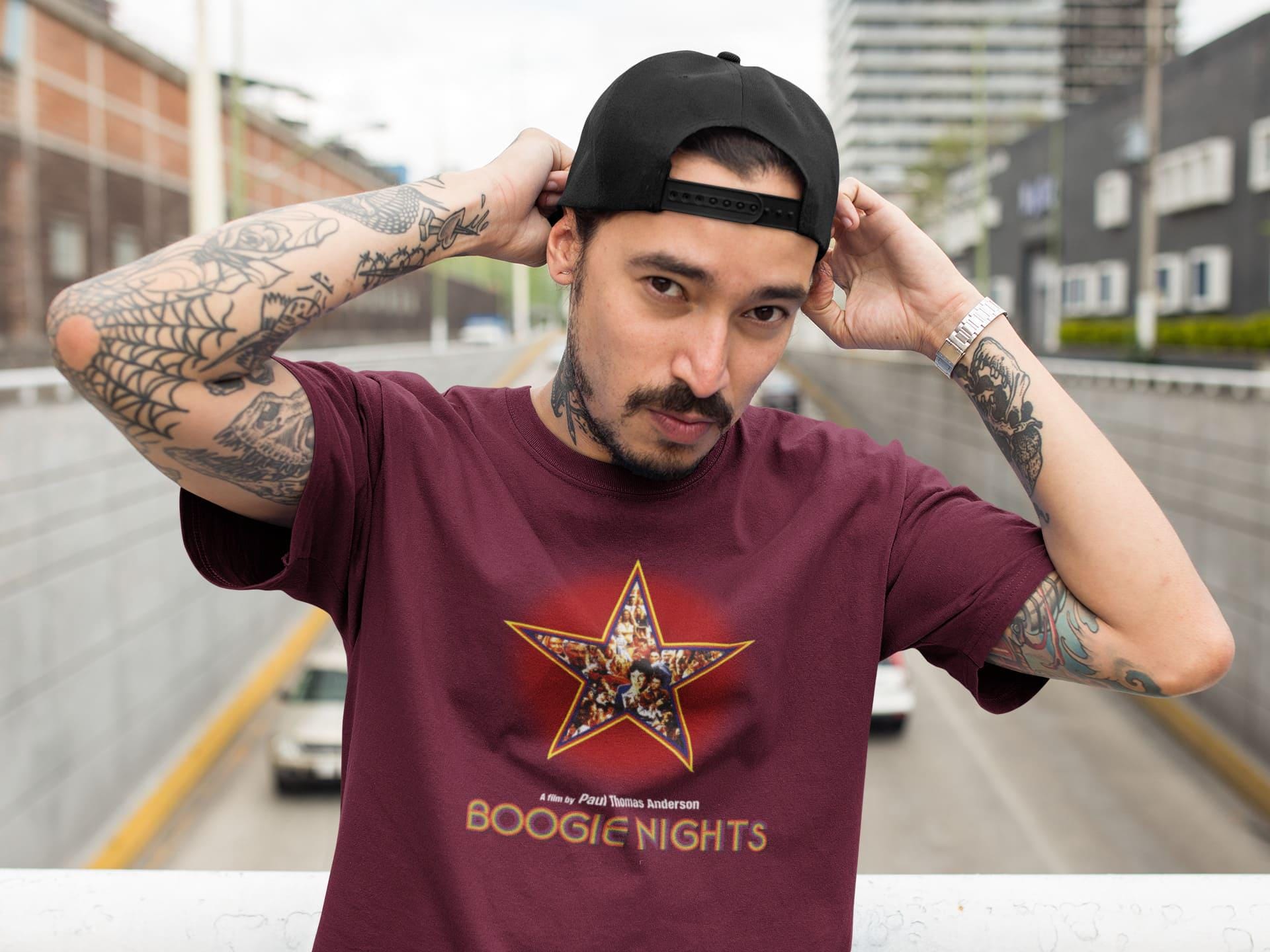 Boogie Nights T-shirt – Paul Thomas Anderson Film, Retro Cinema 