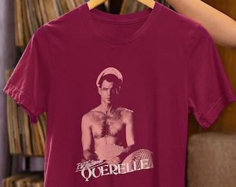 Querelle T-Shirt – Rainer Werner Fassbinder Film Tee – 80s Cult Classic Movie – LGBTQ+ Cinema – Art House Film Shirt – Cinema Lover Gift