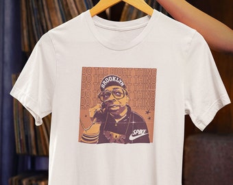 Camiseta inspirada en Spike Lee • Camiseta con gráfico icónico del cineasta • Ropa informal • Regalo perfecto para cinéfilos