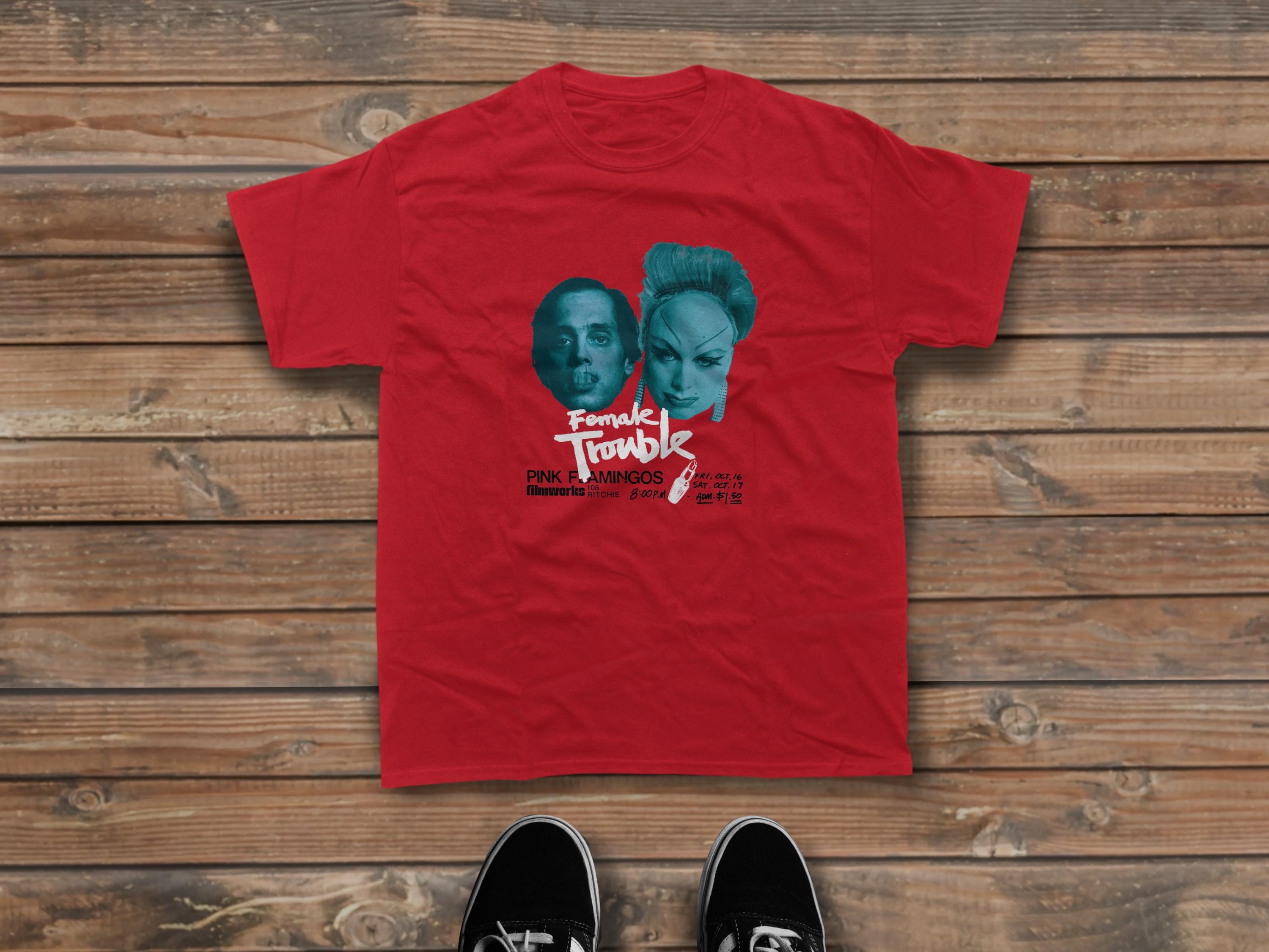 Divine John Waters Female Trouble Tee – Pink Flamingos Vintage