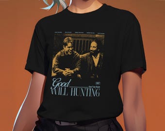 Good Will Hunting Movie Poster Tee | 90s Classic Drama Film Shirt