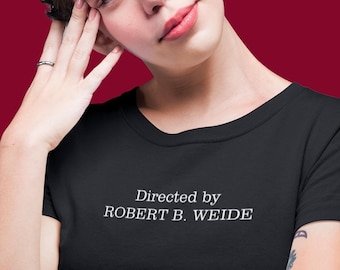 Robert B Weide Tee | Funny Internet Meme Curb Your Enthusiasm Credits Shirt