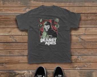 Planet of the Apes T-Shirt – Charlton Heston Sci-Fi Classic