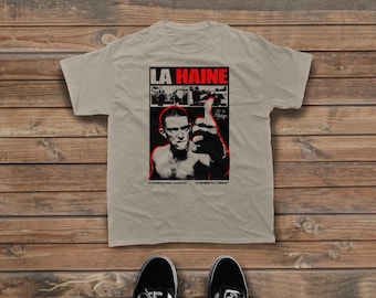 La Haine Movie Poster Tee | Mathieu Kassovitz 90s French Cult Film Shirt