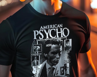 American Psycho T-Shirt – Patrick Bateman Cult Film Tee