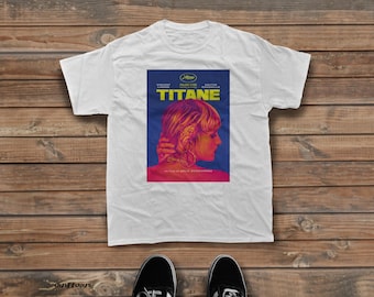 Titane Movie Poster Tee | Julia Ducournau Palme d'Or Body Horror Shirt