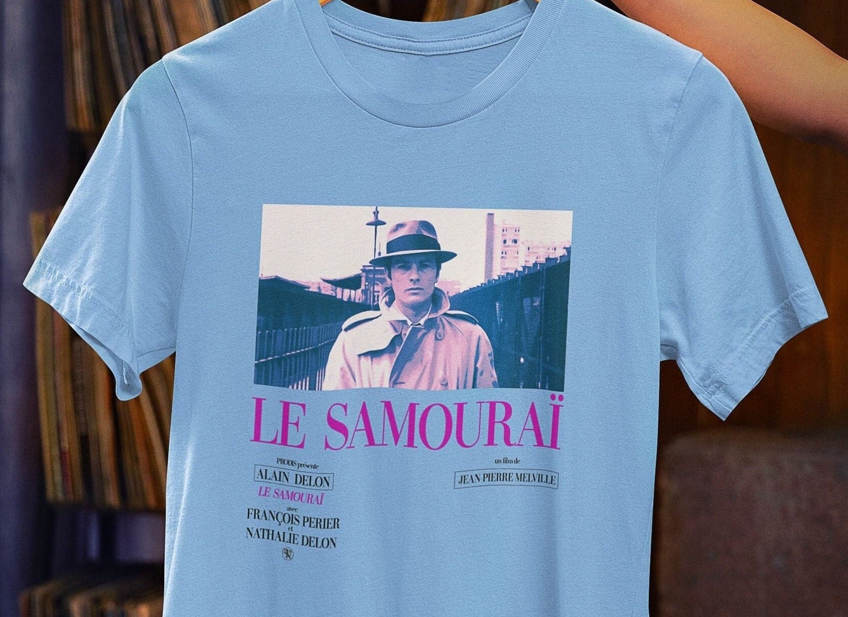 Alain Delon Le Samourai T-Shirt – Classic French Cinema Tee - Etsy 