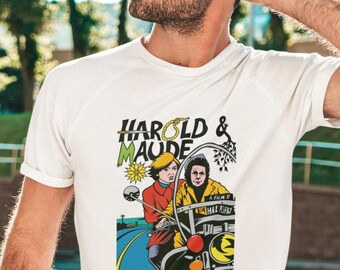Harold and Maude T-Shirt – Hal Ashby Cult Classic – 70s Dark Comedy Romance – Retro Cinema Gift for Movie Lovers