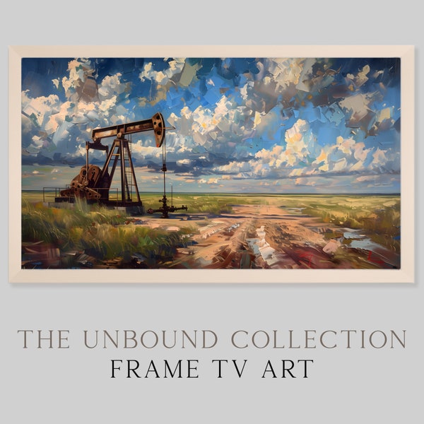 Texas Gold: A Land of Opportunity Frame TV Art (Digitaler Download)