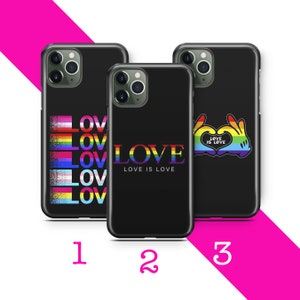 LGBTQ 7 Phone Case Cover For Apple iPhone 11 12 13 14 15 16 PRO PLuS MiNI MAX Models Gay Lesbian Community Flag Homosexual Bisexual Love