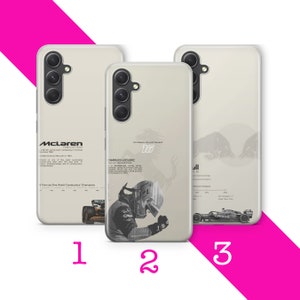Coque de téléphone formule 3 pour samsung A13 A14 A15 A16 A25 A26 A33 A34 A35 A36 A53 A54 A55 A56 A72 A73 + d'autres modèles F1 course Formula1 Racing