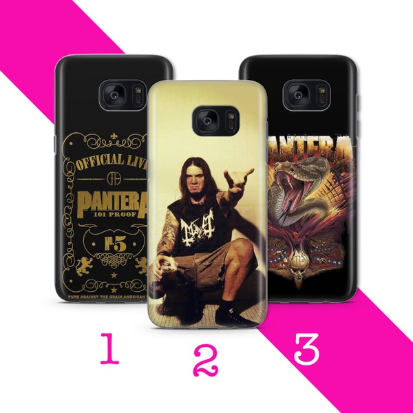 Pantera 4 Phone Case Cover For Samsung Galaxy S5 S6 S7 S8 S9 Edge Plus LTE NEO Models American Heavy Metal Band Trash Metal Abbott Brothers