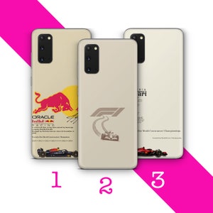 Coque de téléphone formule 4 pour Samsung Galaxy S20 S21 S22 S23 S24 FE S25 Plus Ultra modèles F1 course Formule1 course formule 1 roue ouverte