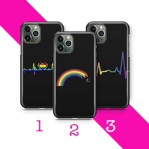 LGBTQ 8 Phone Case Cover For Apple iPhone 11 12 13 14 15 16 PRO PLuS MiNI MAX Models Gay Lesbian Community Flag Homosexual Bisexual Love