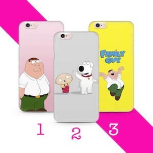 Family Guy 8 Phone Case Cover For Apple iPhone 5 SE 2020 2022 6 7 8 X Xs XR MaX PLuS Model Stewie Case Griffin Cover Cartoon Funny Sarcastic