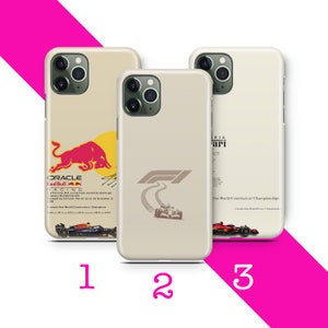 Coque de téléphone formule 4 pour Apple iPhone 11 12 13 14 15 16 modèles PRO PLuS MiNI MAX F1 course Formule1 course Formule 1 moteur à roue ouverte
