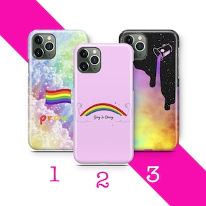 LGBTQ 4 Phone Case Cover For Apple iPhone 11 12 13 14 15 16 PRO PLuS MiNI MAX Models Gay Lesbian Community Flag Homosexual Bisexual Love