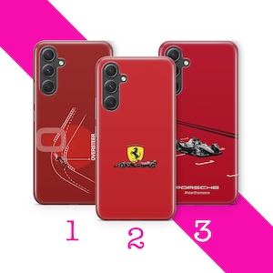 Coque de téléphone formule 5 pour samsung A13 A14 A15 A16 A25 A26 A33 A34 A35 A36 A53 A54 A55 A56 A72 A73 + d'autres modèles F1 course Formula1 Racing