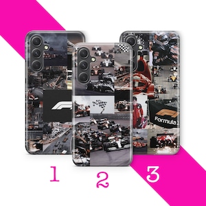 Formule 1 Telefoon Case Cover Voor Samsung A13 A14 A15 A16 A25 A26 A33 A34 A35 A36 A53 A54 A55 A56 A72 A73 + Meer Modellen F1 Race Formula1 Racing