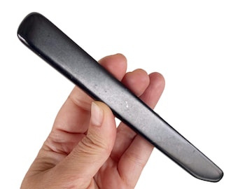 Shungite Massage Stick - Polished Mineral,Russia