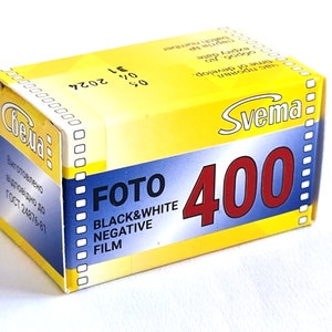 FRESH! Svema FOTO-400 135/35mm 36exp. ISO 400 B&W Camera Negative Film