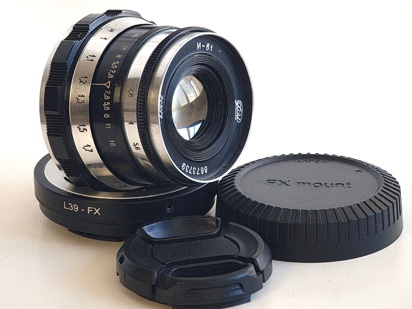 Amazon | ※オールドレンズ※FED INDUSTAR-61L/D 52mm/f2.8 L