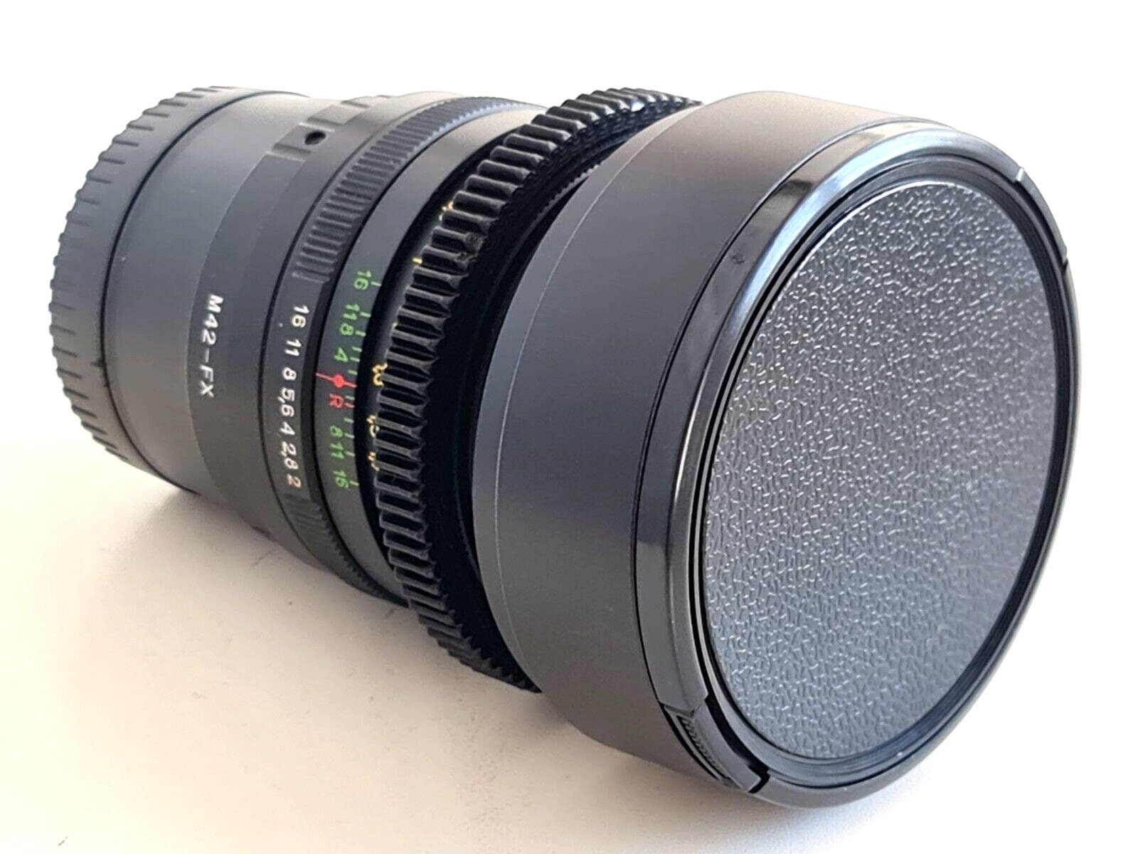 HELIOS 44M 58mm f/2.0レンズ Cine mod Helios-44m 58mm F/2.0 Cine Mod! USSR Lens for Fuji FX, Fujifilm X