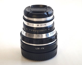 Industar-61 52mm F/2.8, USSR Lens for Fuji FX, Fujifilm X Mount