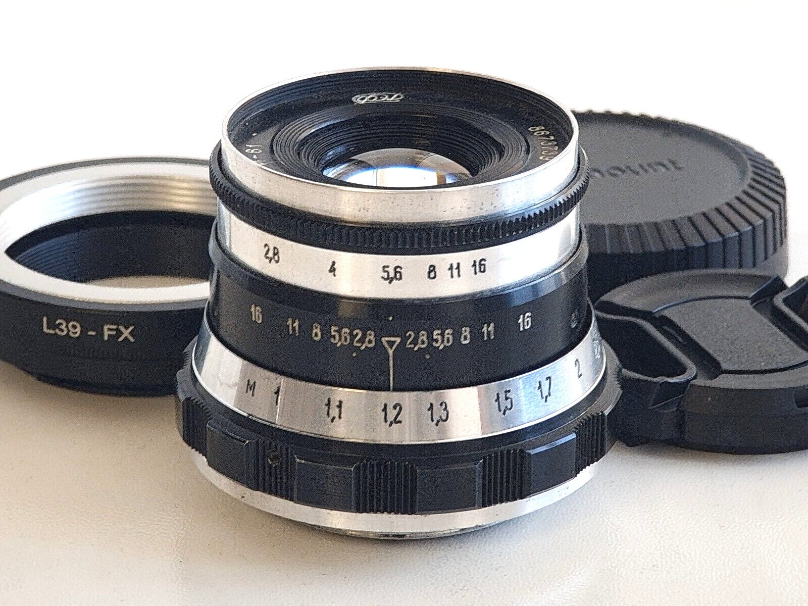 INDUSTAR-61 52MM F | 2.8 FUJI FX용 소련 렌즈 FUJIFILM X MOUNT