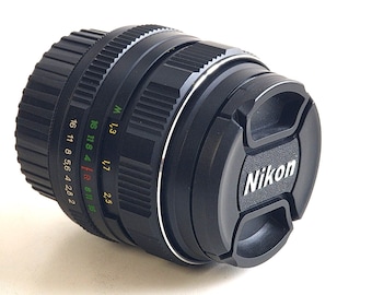 Helios-44M-4 58mm F/2.0 USSR Lens For NIKON F! Infinity Focus is!!!