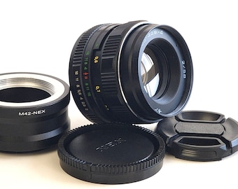 Helios-44m-4 58mm F/2.0 USSR Lens for SONY E-mount NEX !!! - Etsy 