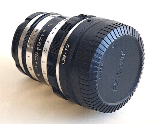 Industar-61 52mm F/2.8, USSR Lens for Fuji FX, Fujifilm X Mount