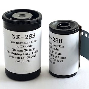 Fresh! Svema NK-2 SH 135/35mm 36exp. ISO 100 B&W Cinema-Photo Negative Film