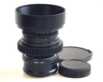 Industar-69 28mm F/2.8 USSR Wide Angle Pancake for Fuji FX