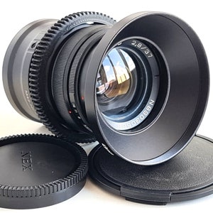 Mir-1B 2.8/37mm, Mir 1V, ANAMORPHIC Bokeh with Flare! Cine mod! For Sony E-mount or other system!