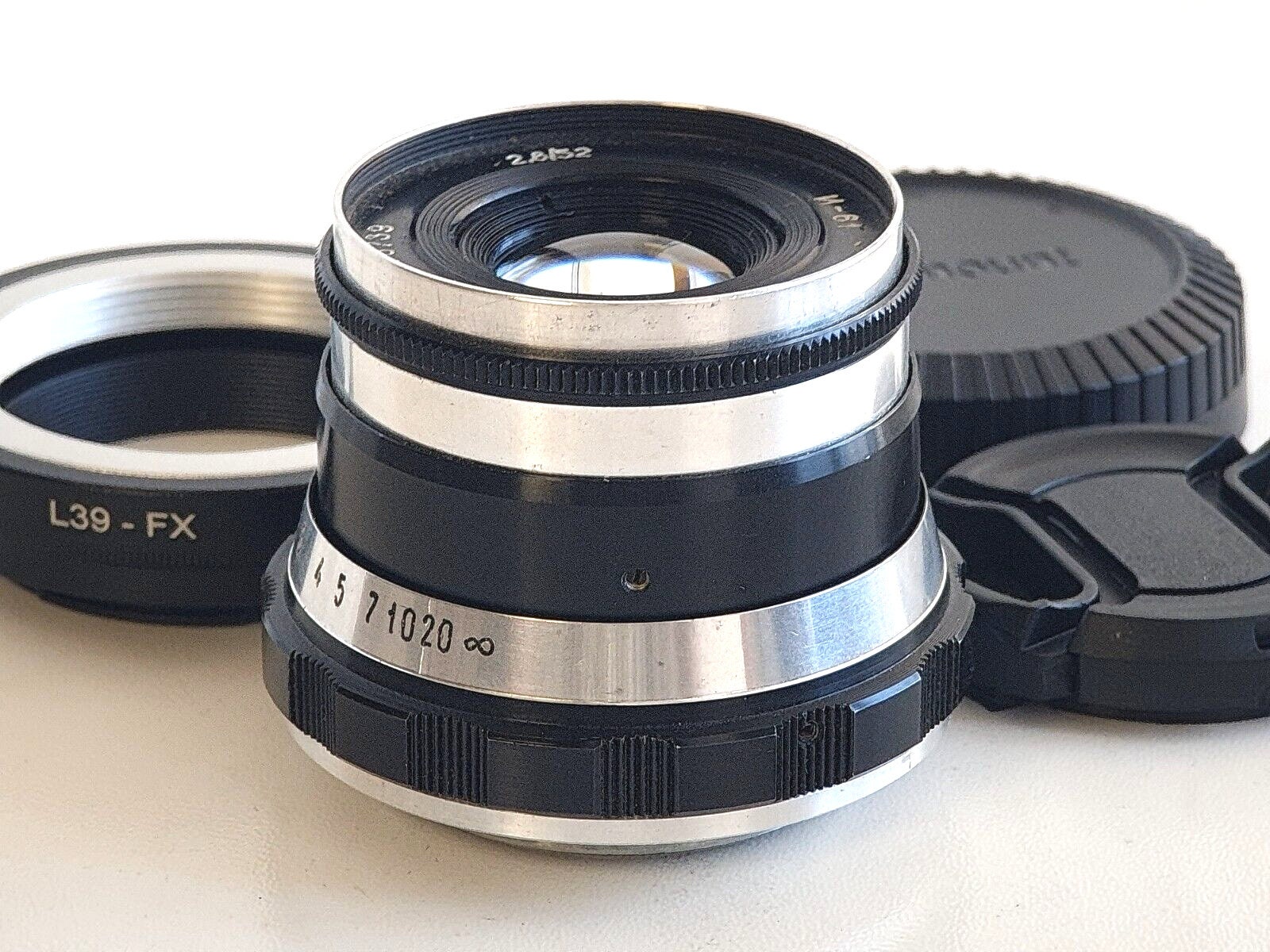 Industar-61 52mm F/2.8, USSR Lens for Fuji FX, Fujifilm X Mount