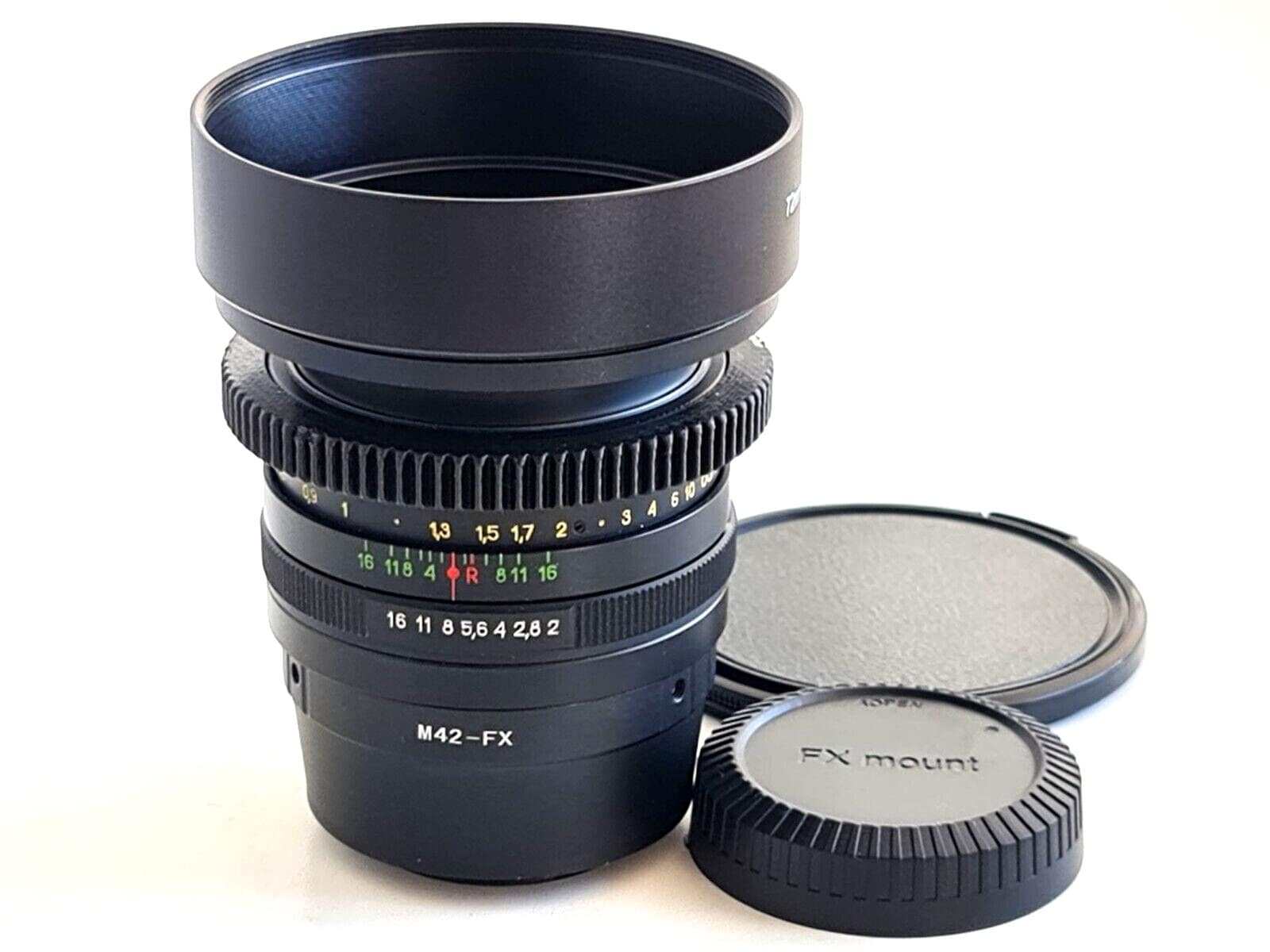 Helios-44m 58mm F/2.0 Cine Mod! USSR Lens for Fuji FX, Fujifilm X