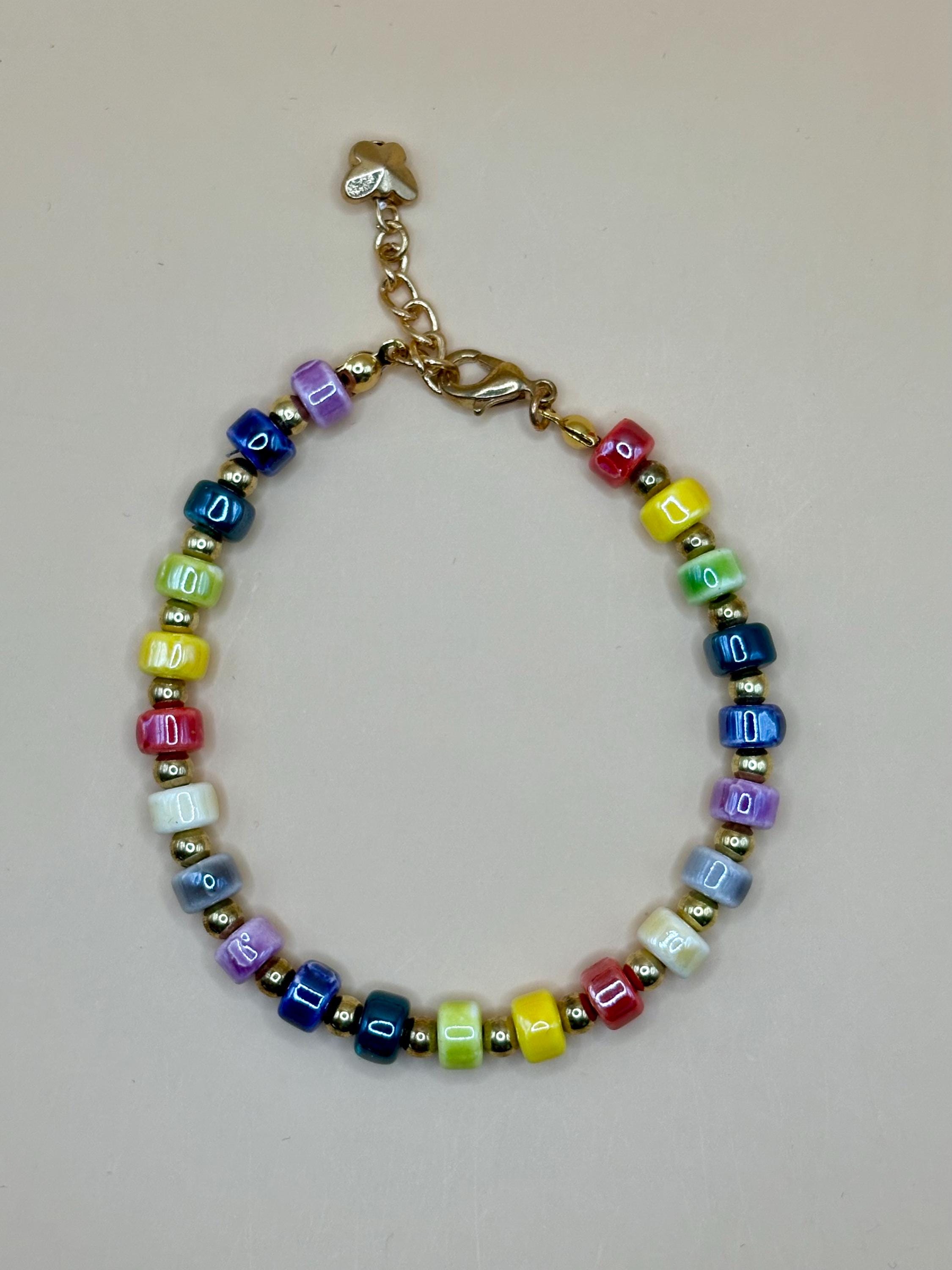Regenboogarmband